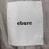 エブール ebure ボタニカルミディアムリネン ノースリーブジャケット レディース 36