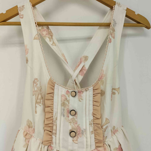リズリサ LIZ LISA 花柄ジャンスカワンピース レディース JPN:0