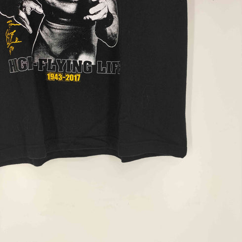 ハードコアチョコレート HARDCORE CHOCOLATE SUPFR FLY 1943-2017 プロレスラー プリント S/S クルーネック Tシャツ メンズ JPN:M