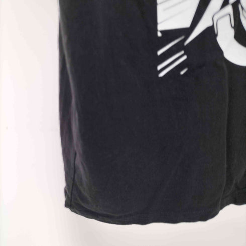 S/S フロントキャラクタープリントクルーネックTシャツ メンズ FREE