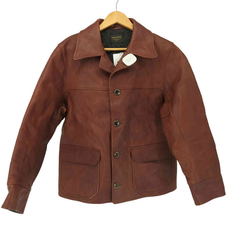 バイグラッドハンド BY GLADHAND 22AW OLD OIL LEATHER レザーカーコート メンズ JPN:M