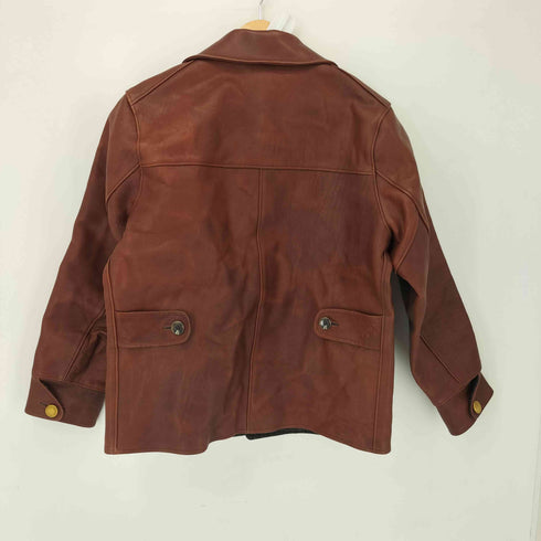 バイグラッドハンド BY GLADHAND 22AW OLD OIL LEATHER レザーカーコート メンズ JPN:M
