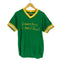 ウィルソン Wilson 90S USA製 CANNECTICUT NATIONAL BANK プリント Vネック リンガー Tシャツ メンズ import:L