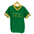 ウィルソン Wilson 90S USA製 CANNECTICUT NATIONAL BANK プリント Vネック リンガー Tシャツ メンズ import:L