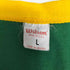 ウィルソン Wilson 90S USA製 CANNECTICUT NATIONAL BANK プリント Vネック リンガー Tシャツ メンズ import:L