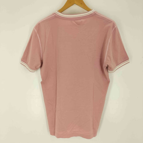 ドルチェアンドガッバーナ DOLCE&GABBANA イタリア製 クラウン プリント トリム 半袖 Tシャツ メンズ EUR:46