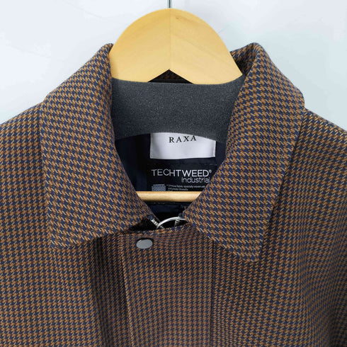 チャオパニック Ciaopanic TECH TWEED ハウンドトゥースジップショートブルゾン メンズ import:M