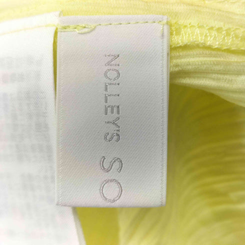 ノーリーズ NOLLEY’S シアーカールマイヤーボウタイブラウス レディース JPN:38