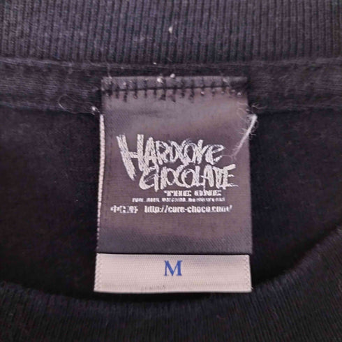 ハードコアチョコレート HARDCORE CHOCOLATE 1979-1996 プロレスラー プリント S/S クルーネック Tシャツ メンズ JPN:M