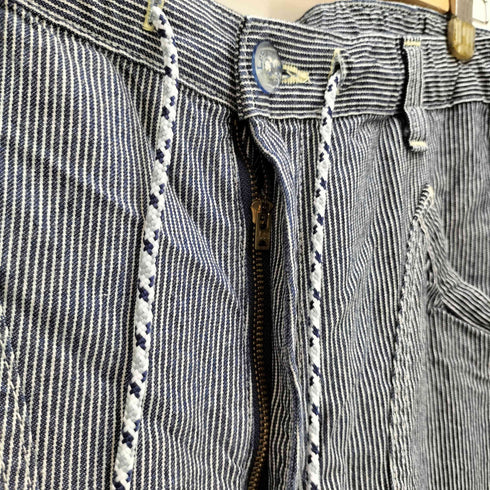 リー Lee BAKER EASY CROP ヒッコリー ベイカー クロップド パンツ メンズ XL