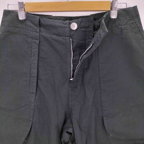 ストーンアイランドシャドウプロジェクト STONE ISLAND SHADOW PROJECT リップストップ バッジ ワイドカーゴロングパンツ メンズ 44