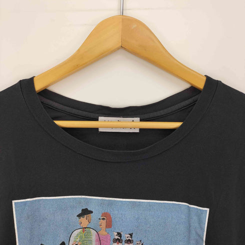 KITANOBLUE イラスト プリント コメディアン プリント S/S クルーネック Tシャツ メンズ