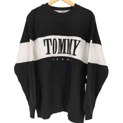 トミージーンズ tommy jeans オーセンティックブロッキングトレーナー メンズ JPN:M
