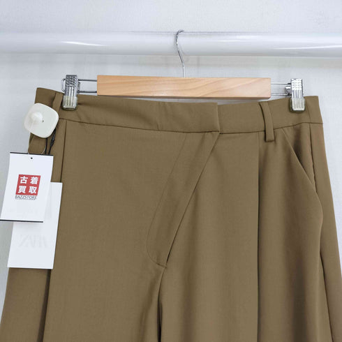 ザラ ZARA アシンメトリーフロントパンツ メンズ JPN:M