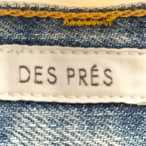 デプレ DES PRES 23AW スーピマコットンデニムパンツ レディース 32