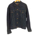 リーバイス Levis Capital E USA製 SLIM TRACKER 4th デニム トラッカー ジャケット イエロー オレンジ ステッチ メンズ import:XL