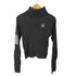 HYH ribbed high neck ハイネックニット レディース FREE