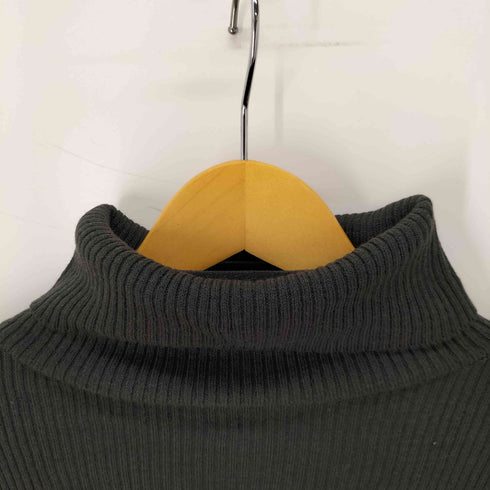HYH ribbed high neck ハイネックニット レディース FREE