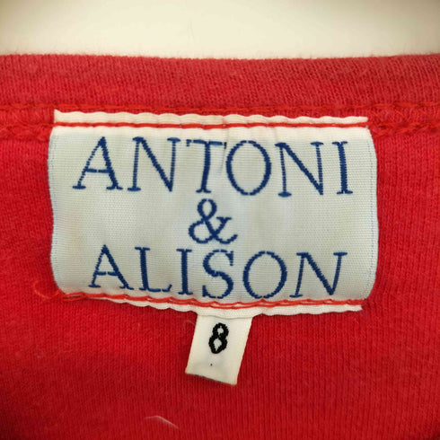 ANTONI&ALISON 英国製 フェルト S/S Tシャツ レディース 8