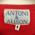 ANTONI&ALISON 英国製 フェルト S/S Tシャツ レディース 8
