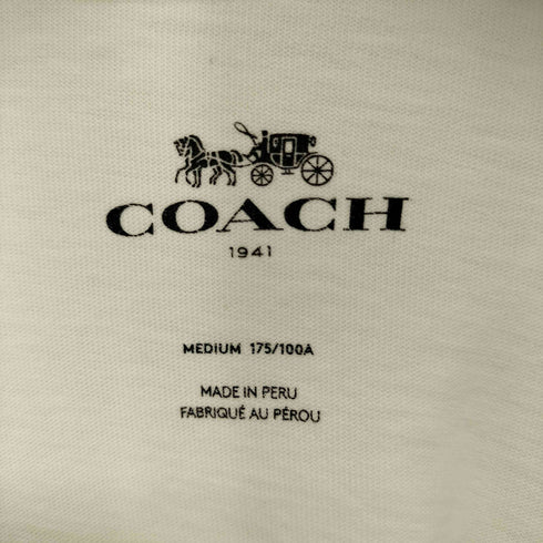 コーチ COACH GPHC LS TEE モノグラム ロゴ Tシャツ メンズ import:M