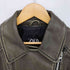 ザラ ZARA Cropped Faux Leather Biker Jacket クロップド フェイクレザー バイカージャケット レディース import:L