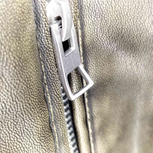 ザラ ZARA Cropped Faux Leather Biker Jacket クロップド フェイクレザー バイカージャケット レディース import:L