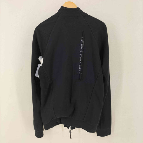11 by Boris Bidjan Saberi バックロゴ刺繍 ジップアップスウェットジャケット import メンズ