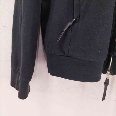 11 by Boris Bidjan Saberi バックロゴ刺繍 ジップアップスウェットジャケット import メンズ