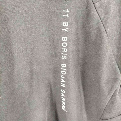 11 by Boris Bidjan Saberi バックロゴ刺繍 ジップアップスウェットジャケット import メンズ