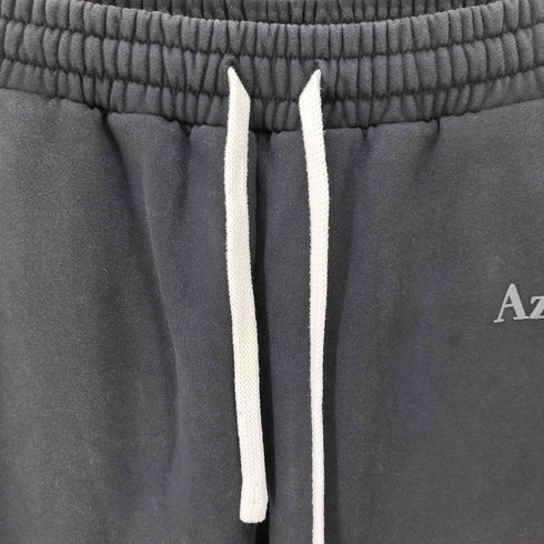 azlilv フェード加工 ラインストーンデザインスウェットパンツ メンズ JPN:L