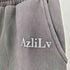 azlilv フェード加工 ラインストーンデザインスウェットパンツ メンズ JPN:L