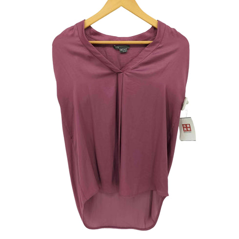 ヴィンス VINCE バックギャザー ノースリーブブラウス レディース import:XS