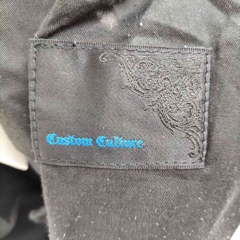 カスタムカルチャー CUSTOM CULTURE フロントジップデザインカーゴパンツ メンズ