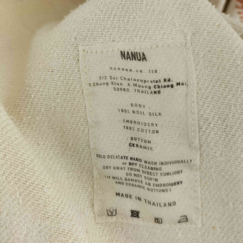NANUA HAND EMBROIDERY CENTIPEDE SHIRT メンズ import:M