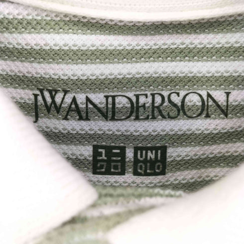 ユニクロ UNIQLO ドライカノコボーダーポロシャツ レディース S