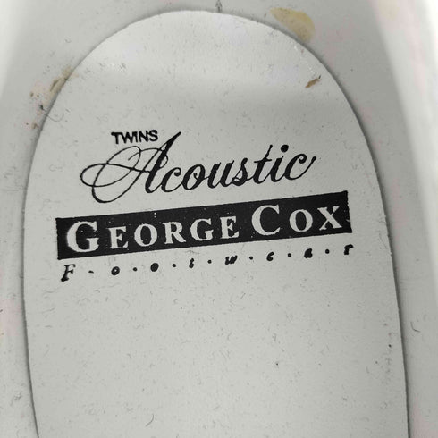 ジョージコックス GEORGE COX 90S TWINS Acoustic別注 ラバーソール レザーシューズ デットストック メンズ 9