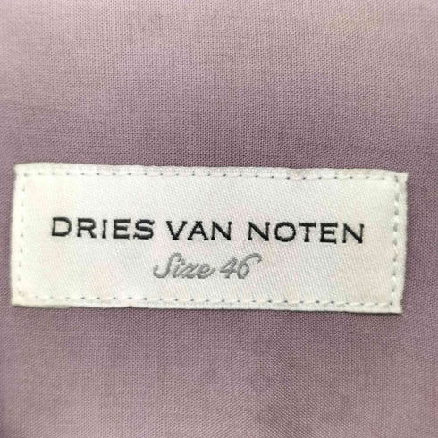 ドリスヴァンノッテン DRIES VAN NOTEN 2トーンプリーツシャツ メンズ 46