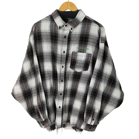 ダンケシェーン Danke Schon カレッジプリントチェックシャツ メンズ FREE