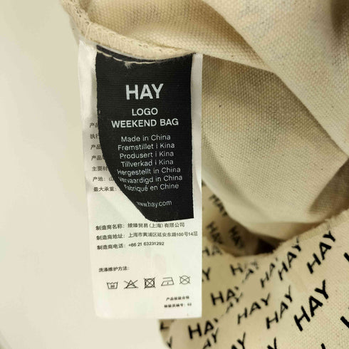 LOGO WEEKEND BAG ロゴ ウィークエンド バック レディース