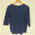 ミューズ MUSE 22SS ダメージ加工 73プリント Q/S フットボール Tシャツ レディース S(36-38)