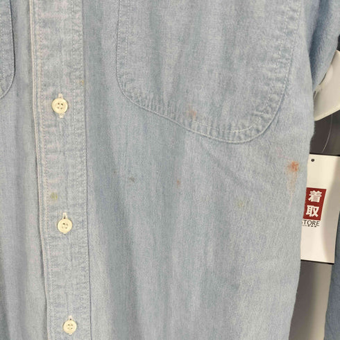 ギャップ Gap 90s OLD シャンブレー レギュラーカラーシャツ メンズ JPN:S