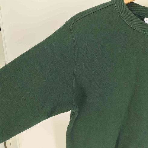 チャンピオン Champion 裏起毛 クルーネック トレーナー ワンポイント スウェットシャツ ベーシック レディース import:S