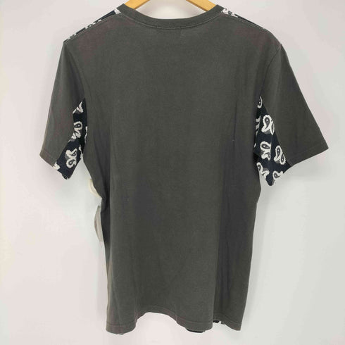 コムデギャルソンガンリュウ COMME des GARCONS GANRYU ペイズリー柄ショートスリーブTシャツ レディース import:M