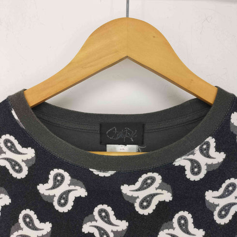 コムデギャルソンガンリュウ COMME des GARCONS GANRYU ペイズリー柄ショートスリーブTシャツ レディース import:M