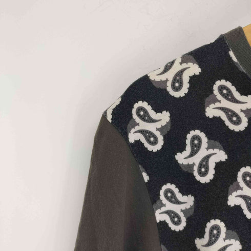 コムデギャルソンガンリュウ COMME des GARCONS GANRYU ペイズリー柄ショートスリーブTシャツ レディース import:M