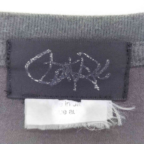 コムデギャルソンガンリュウ COMME des GARCONS GANRYU ペイズリー柄ショートスリーブTシャツ レディース import:M