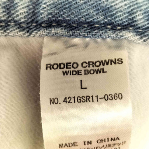 ロデオクラウンズ RODEO CROWNS ワイドペインターパンツ メンズ JPN:L