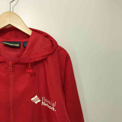 harvard square 企業ロゴ ナイロン アノラック パーカー メンズ import:XL