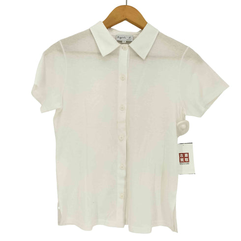アニエスベー agnes b. PARIS コットン シャツ レディース JPN:1
